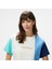 Kadın Mavi Regular Fit Renk Bloklu T-Shirt 4