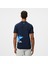 Erkek Lacivert Regular Fit Baskılı T-Shirt 2