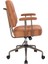 New York Çalışma Sandalyesi - Kahverengi 65X96,5-102,5X68 cm 3