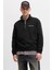 Erkek Jornorrebro Yarım Fermuarlı Dik Yaka Sweatshirt 12282899 Siyah 1