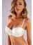 Gala Push-Up Strapless Bra, Ekru Konforlu ve Şık Sütyen, Strapless 1
