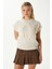 Roman Süzene Detay Krem Triko Süveter 1