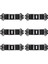 6 Pcs Siyah 15MM Dia Ferrit Çekirdek Gürültü Bastırıcı Filtreler (Yurt Dışından) 5