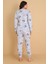 Fawn 1204 Peluş Welsoft Polar Kışlık Yumoş Panda Kadın Pijama Takımı 5