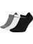 Dri Fit Everyday Cotton Lightweight No Show 3 Pck Unisex Bileksiz Çorap 3 Çift Beyaz-Gri-Siyah 1