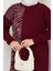 Takım Leopar Desenli Simli Pantolonlu Tunik 5
