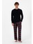 Erkek Lacivert Pijama Takım 50318615-VR033 1