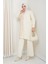 Takım Leopar Desenli Simli Pantolonlu Tunik 3