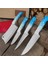 4'lü Kasap Bıçağı Seti + Kesme Tahtası - Paslanmaz Premium Kalite 2