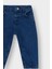 Erkek Bebek Beli Lastikli Jean Pantolon F3794A525AU 2