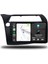 Ford Fıesta 2006-08 9" Siyah Uyumlu Androıd Multimedya Gerçek 2/32 Kablosuz Carplay Geri Görüş Kameralı 2