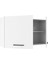 Beyaz - Fin Mutfak Üst Modül 120 cm Beyaz-Çok Amaçlı Dolap 3