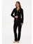 Kadın Siyah Pijama Takım 50318815-VR046 1