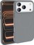 Apple iPhone 17 Pro Max Kılıf M-Safe Şarj Özellikli Metal Kamera Çerçeveli Büdü Voltcase Silikon Kapak 1