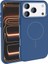 Apple iPhone 17 Pro Kılıf M-Safe Şarj Özellikli Metal Kamera Çerçeveli Büdü Voltcase Silikon Kapak 1