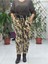 NC242975 Italyan Kamufulaj Likralı Coton Pantolon Camel 3