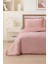 Madrid Elyaf Dolgulu Tek Kişilik 180X240 cm Yatak Örtüsü Pudra 1
