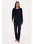 Kadın Lacivert Pijama Takım 50318897-VR033 1