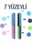 7 Yüzeyli Tırnak Törpü ve Parlatma Blok Sünger Renkli, Ergonomik ve Profesyonel Manikür İçin 717828 3