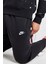 Nsw Clup Jogger Erkek Siyah Şardonlu Eşofman Altı 3