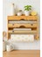 Bambu Baharat Standlı Streç Alüminyum Folyo Kesici Kağıt Havluluk Seti Derinlik 7 cm Yükseklik: 28 cm En: 35,5 cm 1