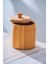 Bambu Kapaklı Kavanoz - 13 cm 4