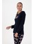 Kadın Lacivert Pijama Takım 50318932-VR033 3