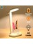 Şarjlı Masa Lambası Gece Lambası Dokunmatik 3 Renk Telefon Tutucu Kademeli Çalışma Okuma Işığı 10W 2