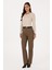 Kadın Haki Pantolon (Kanvas-Chino) 50316895-VR027 3