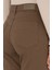 Kadın Haki Pantolon (Kanvas-Chino) 50316895-VR027 6