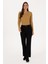 Kadın Siyah Pantolon (Kanvas-Chino) 50316912-VR046 3