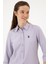 Kadın Lila Gömlek Basic 50316711-VR245 2