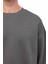 Ros 16HS108 0 Yaka Erkek Sweat - Antrasit 4
