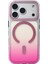 Apple iPhone 17 Pro Kılıf Colorfade Transparan Renkli ve Renk Geçişli M-Safe Şarjlı Kapak 2