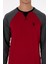 Erkek Bordo Pijama Takım 50318618-VR014 6