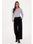 Kadın Siyah Pantolon (Kanvas-Chino) 50316913-VR046 1