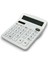 DX-837B Güneş Enerjili ve Pilli Beyaz Hesap Makinesi 12 Haneli 2