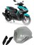 Yamaha Nvx 155 V1 / Aerox 155 / Nvx V2 2021 Smoky Için Motosiklet Ön Cam Ön Cam Vizörü Viser (Yurt Dışından) 5