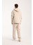 %100 Pamuk Erkek Oversize Kapüşonlu Sweatshirt ve Eşofman Altı (Takım) 2