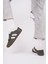 Bağcıklı Unisex Spor Sneaker Ayakkabı-Haki-Bej 3