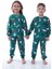 Kardan adam yılbaşı konsepti çocuk pijama takımı 1