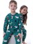 Kardan adam yılbaşı konsepti çocuk pijama takımı 3