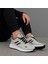 Unisex Bağcıklı Triko Poli Taban Spor Ayakkabı-Buz-Siyah 5