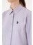 Kadın Lila Gömlek Basic 50316711-VR245 7