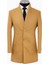 Erkek Uzun Kaşe Kaban – Italyan Kesim Slim Fit Şık Model 1