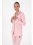 Kadın Pembe Pijama Takım 50318884-VR041 3