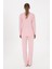 Kadın Pembe Pijama Takım 50318884-VR041 5
