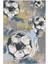 Sporla Büyüyen Hayaller Için Futbol Temalı Yıkanabilir Kaymaz Taban Halı 4