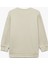Pamuklu Uzun Kollu Bisiklet Yaka Oversize Basic Sweatshirt 2