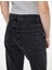Normal Bel Düz Paça Pamuklu Taşlı Jean Pantolon - Straight Jeans 3